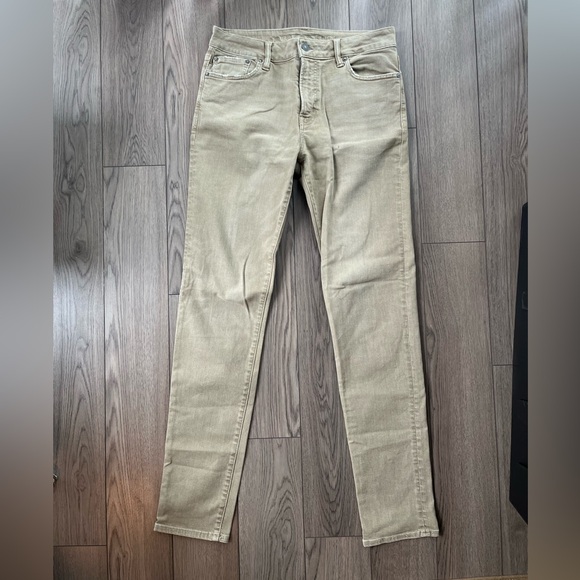 American Eagle Tan Khaki Jeans 32x34 - Picture 1 of 4